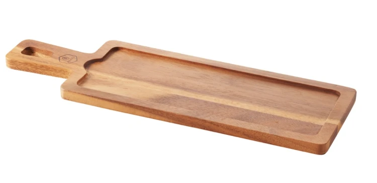 Taca drewno akacja, 43x14 cm, do RV-640602, Basalt