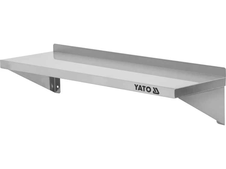 PÓŁKA WISZĄCA Z RANTEM POJEDYNCZA 1200X300X180MM