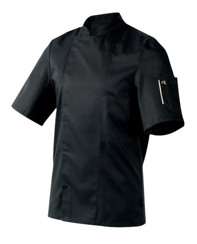 Bluza kucharska, kr. ręk., czarna, XL, Nero