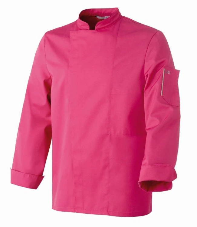Bluza kucharska, dł. ręk., fuksja, XXXL, Nero