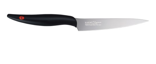 Nóż szefa kuchni, 12 cm, kuty, grafiowy, Titanium