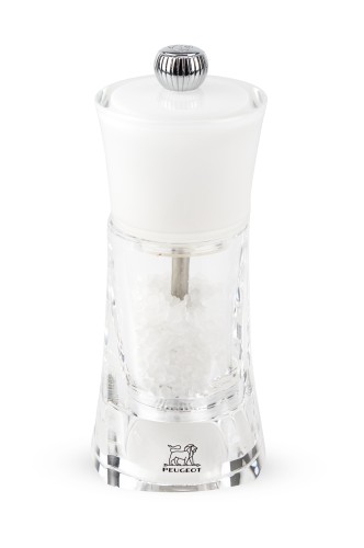 Młynek do soli, 14 cm, biały, Molene