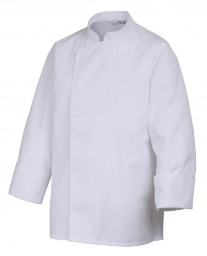 Bluza kucharska, dł.rękaw, biała lam., XXL, Energy