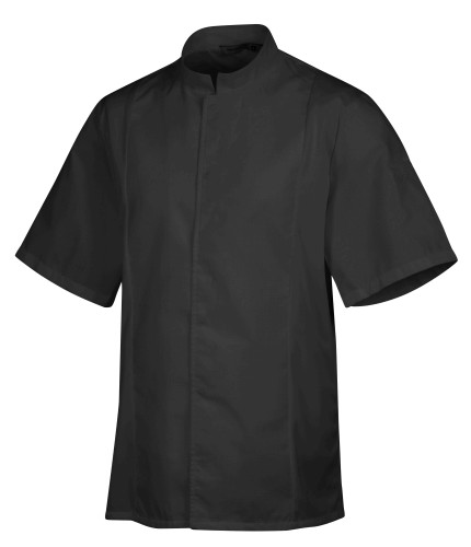 Bluza kucharska, kr. ręk., czarna, M, Siaka