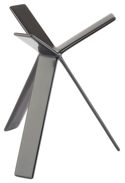 Stojak bufetowy, 18 cm, czarny