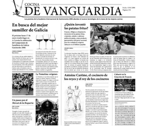 Papier pergaminowy Cocina De Vanguardia, 500 szt.