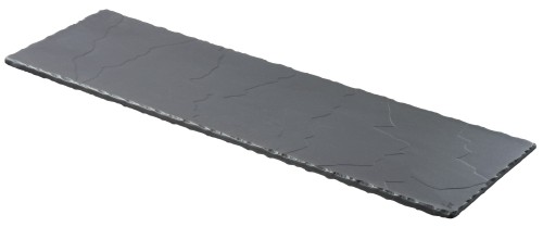 Taca, 54x16,5 cm,  porcelanowa, Basalt