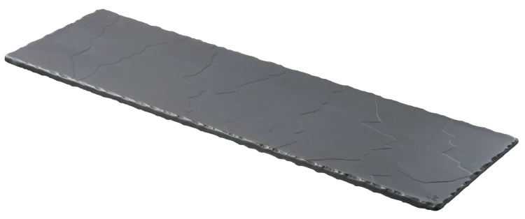 Taca, 54x16,5 cm,  porcelanowa, Basalt