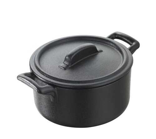 Naczynie, 200 ml z pokrywką, Belle Cuisine Noir