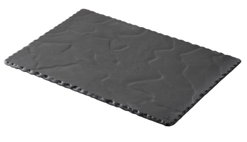 Talerz płaski, 30x20 cm, Basalt