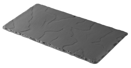 Talerz płaski, 30x16 cm, Basalt