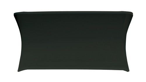 Pokrowiec na stół 182,9x75,2 cm, czarny