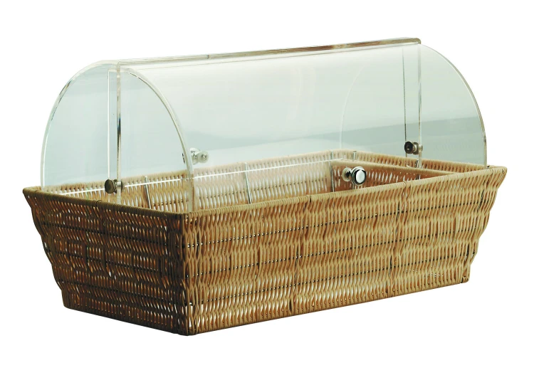 Koszyk, 50x29,5 cm, z pokrywką roll-top, Abert