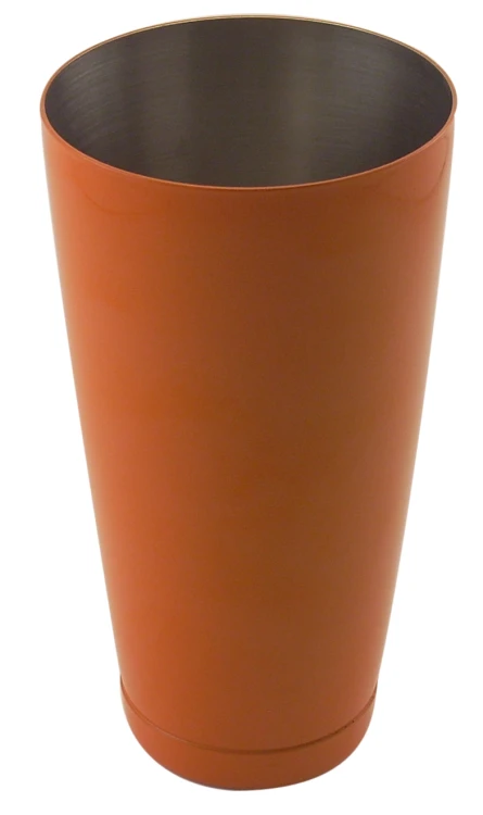 Shaker bostoński - obciążony 0,8l pomarańczowy