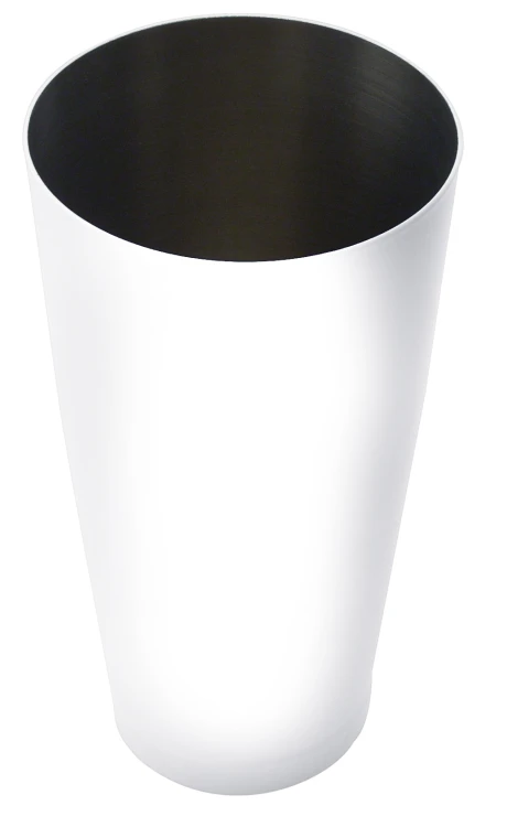 Shaker bostoński - obciążony 0,8l biały
