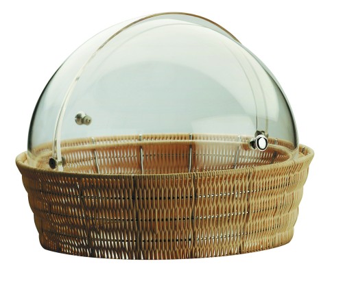 Koszyk, 44 cm, z pokrywką roll-top, Abert