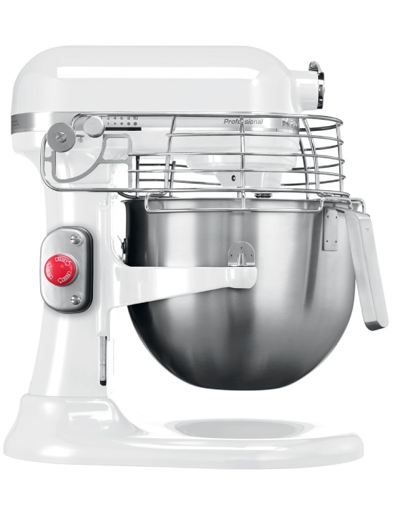 Mikser 6,9 l, biały, KitchenAid Professional