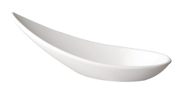 Łyżeczka do finger food, 9,5 cm, biała
