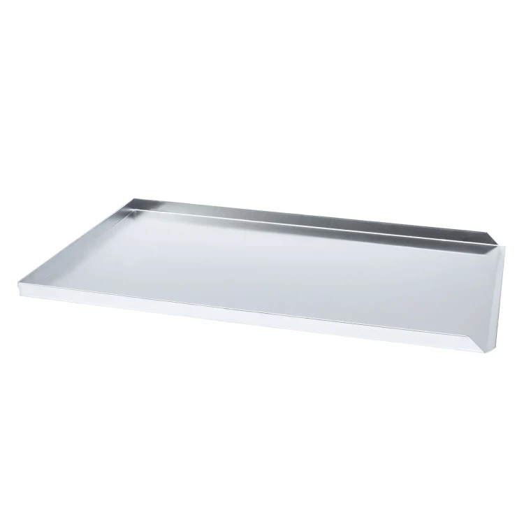 Blacha cukiernicza, 60x40 cm, 3 ranty, aluminiowa