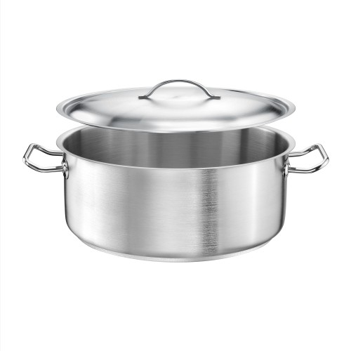Garnek niski z pokrywką, 14 l, Pro