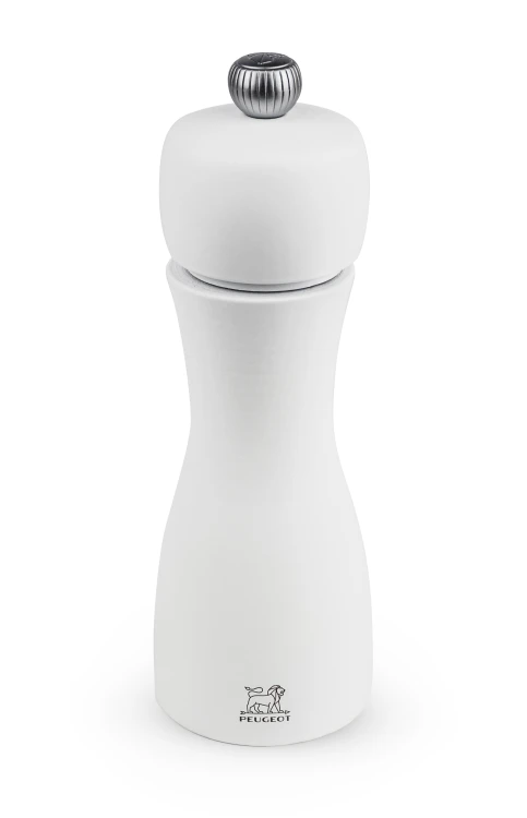 Młynek do soli, 15 cm, biały, Tahiti