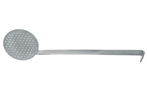 Łyżka cedzakowa, 40 cm, śr. 10 cm