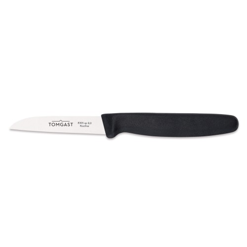 Nóż do warzyw, 8 cm, czarny