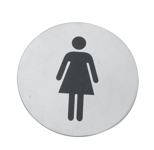 Tabliczka WC dla Kobiet, 7,5 cm