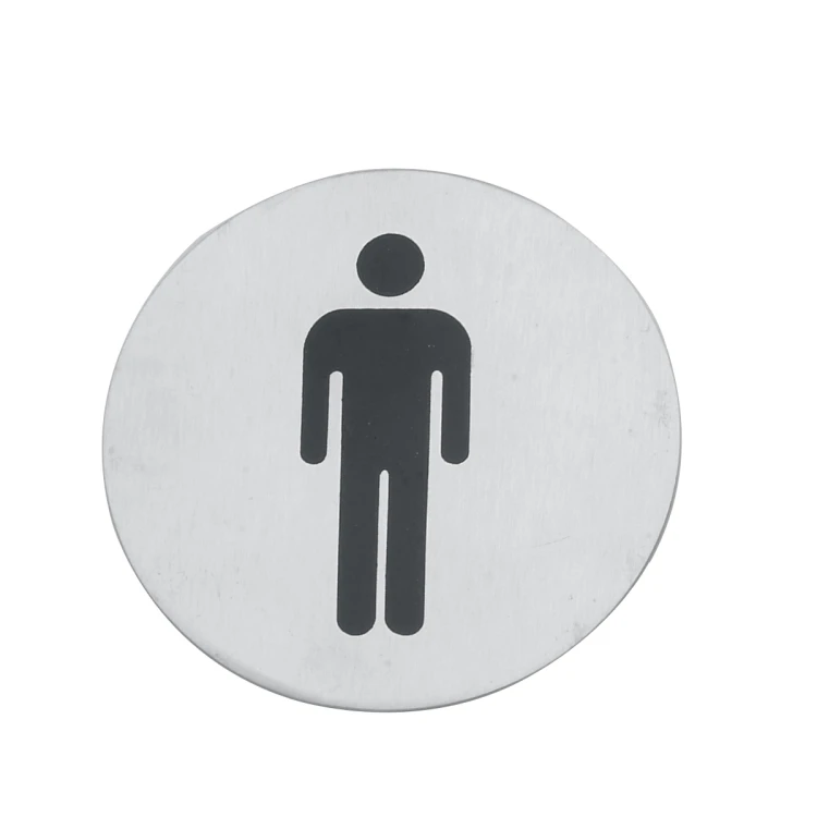 Tabliczka WC dla Mężczyzn, 7,5 cm