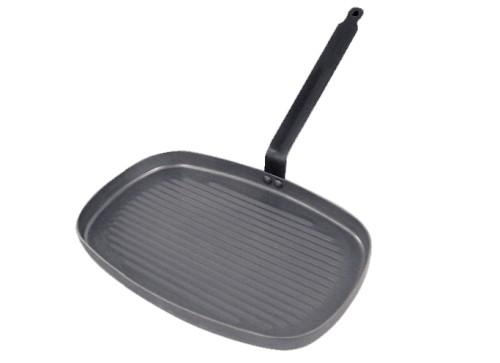 Patelnia grillowa, 38x26 cm, Carbone Plus