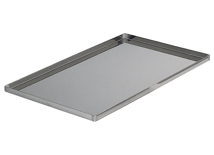 Blacha do pieczenia, 60x40 cm, 4 ranty, stal nier.