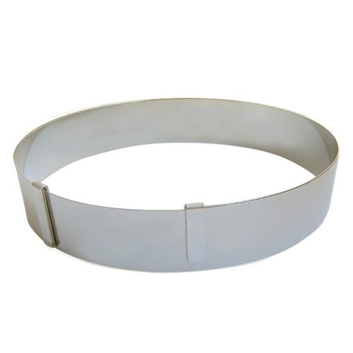 Rant cukierniczy, regulowany, 18-36x4,5 cm