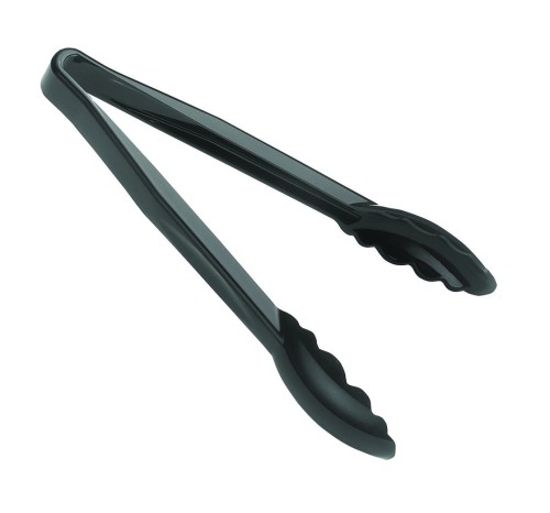 Szczypce, 23 cm, łyżkowate, czarne, Lugano
