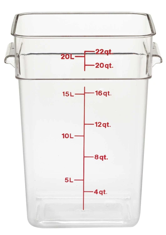 Pojemnik 20,8 l, przezroczysty, Camwear