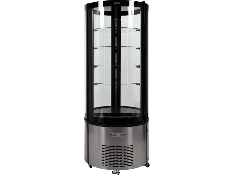 WITRYNA CHŁODNICZA 360L 68X68X175 CZARNA