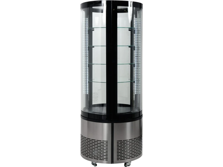 WITRYNA CHŁODNICZA 360L 68X68X175 CZARNA