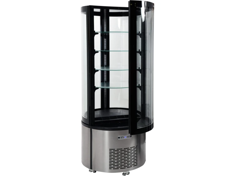 WITRYNA CHŁODNICZA 360L 68X68X175 CZARNA
