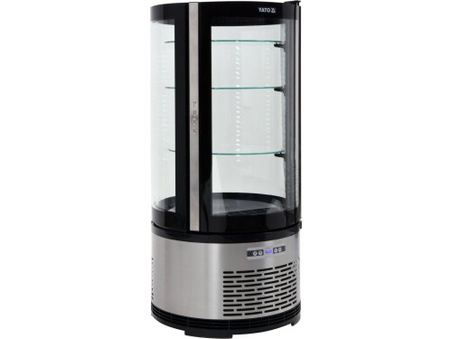 WITRYNA CHŁODNICZA 100L 48X48X103 CZARNA