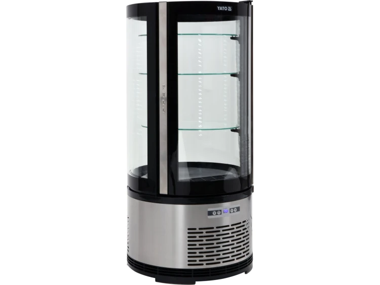 WITRYNA CHŁODNICZA 100L 48X48X103 CZARNA