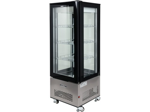 WITRYNA CHŁODNICZA 400L 65X65X190 CZARNA