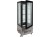 WITRYNA CHŁODNICZA 400L 65X65X190 CZARNA