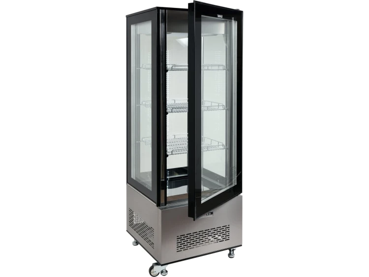 WITRYNA CHŁODNICZA 400L 65X65X190 CZARNA