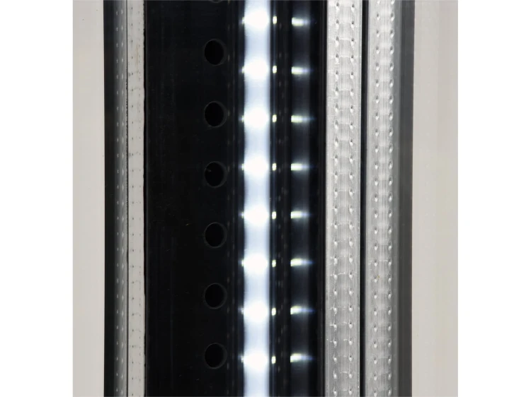 WITRYNA CHŁODNICZA 400L 65X65X190 CZARNA