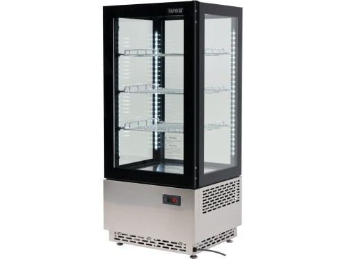WITRYNA CHŁODNICZA 78L 43X39X98 CZARNA