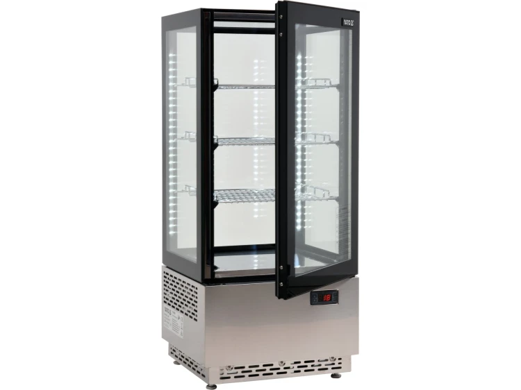 WITRYNA CHŁODNICZA 78L 43X39X98 CZARNA