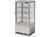 WITRYNA CHŁODNICZA 78L 42X38X96 SREBRNA