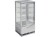 WITRYNA CHŁODNICZA 78L 42X38X96 SREBRNA