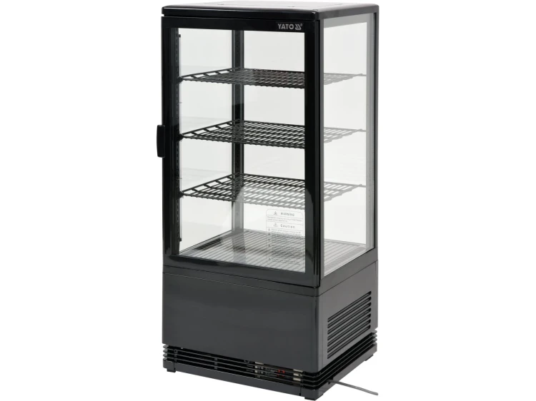 WITRYNA CHŁODNICZA 78L 42X38X96 CZARNA