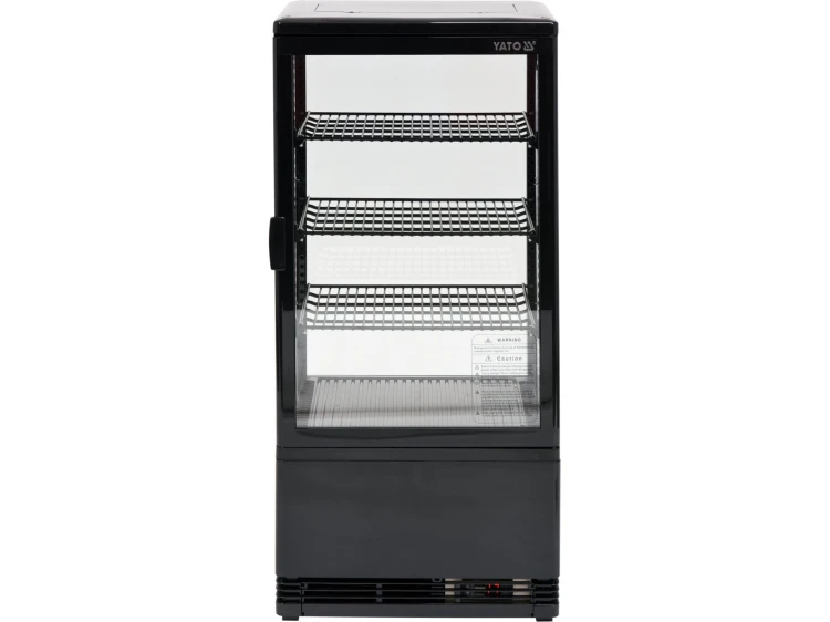 WITRYNA CHŁODNICZA 78L 42X38X96 CZARNA
