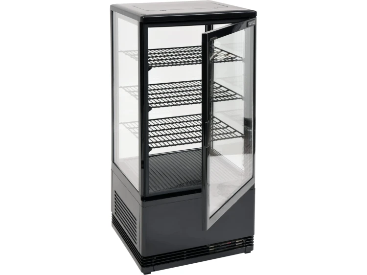 WITRYNA CHŁODNICZA 78L 42X38X96 CZARNA
